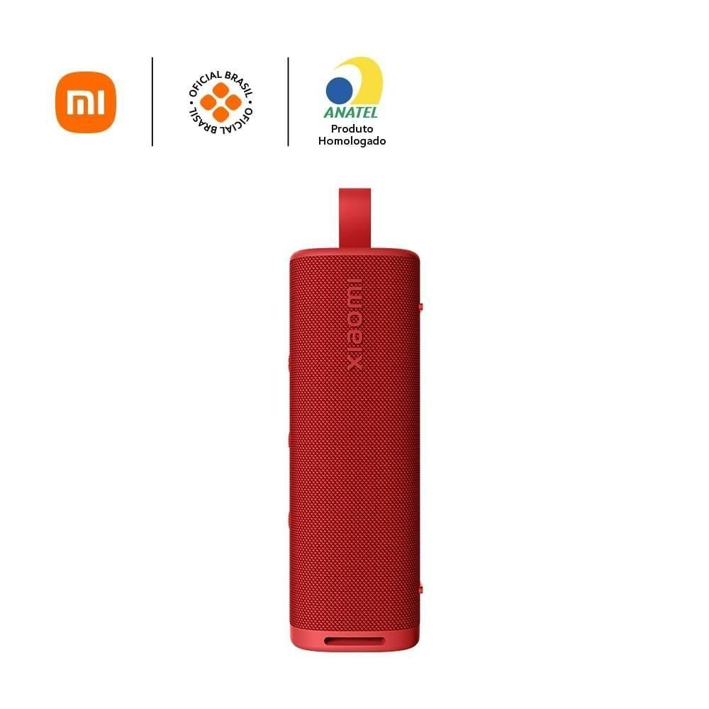 Foto 5 de Caixa De Som Bluetooth Xiaomi 30W À Prova D'Água Vermelho