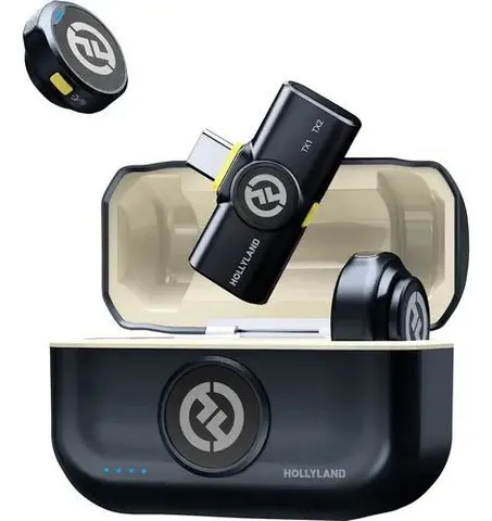 Microfone Hollyland Lark M2 S/ Fio P/ iPhone Android
