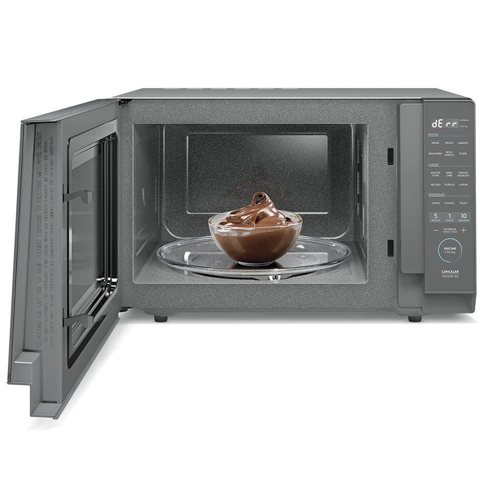 Foto 5 de Micro-ondas de Bancada Midea MHP35S2 35L Mastercook Prata com Painel Digital 220V