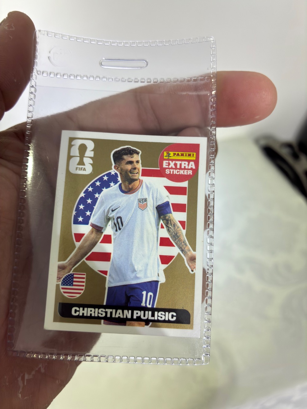 Figurinha Panini Christian Pulisic Legend Ouro FIFA World Cup 2026 — Único, Novo