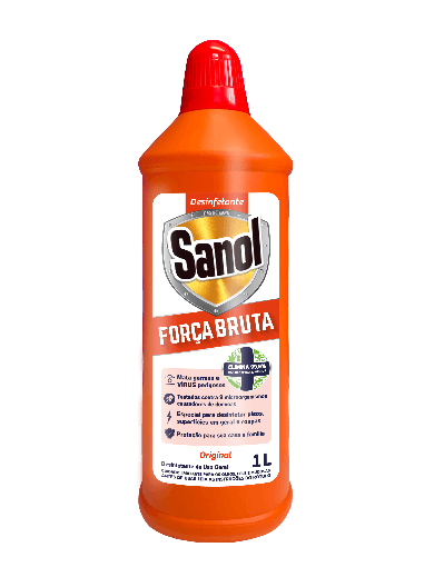 Desinfetante Força Bruta Original 1L Sanol