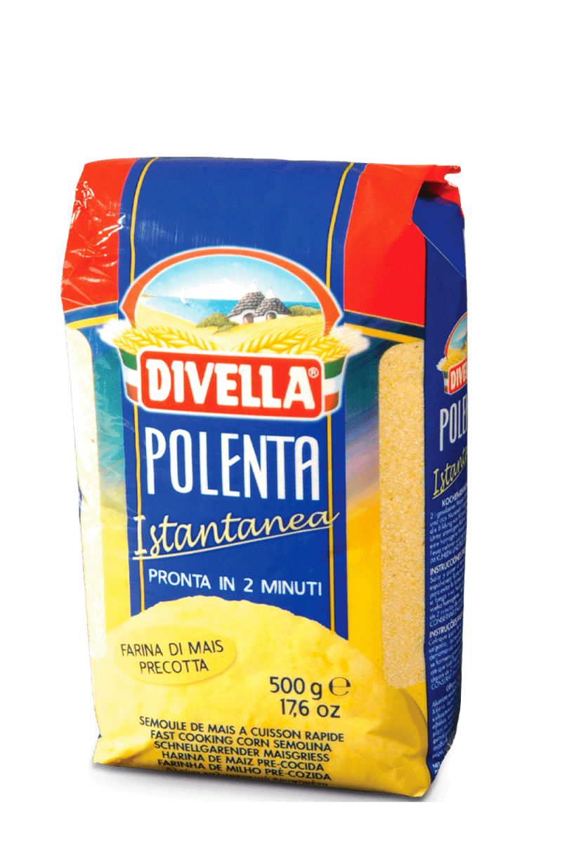 Polenta Italiana Pré Cozida 500G Divella