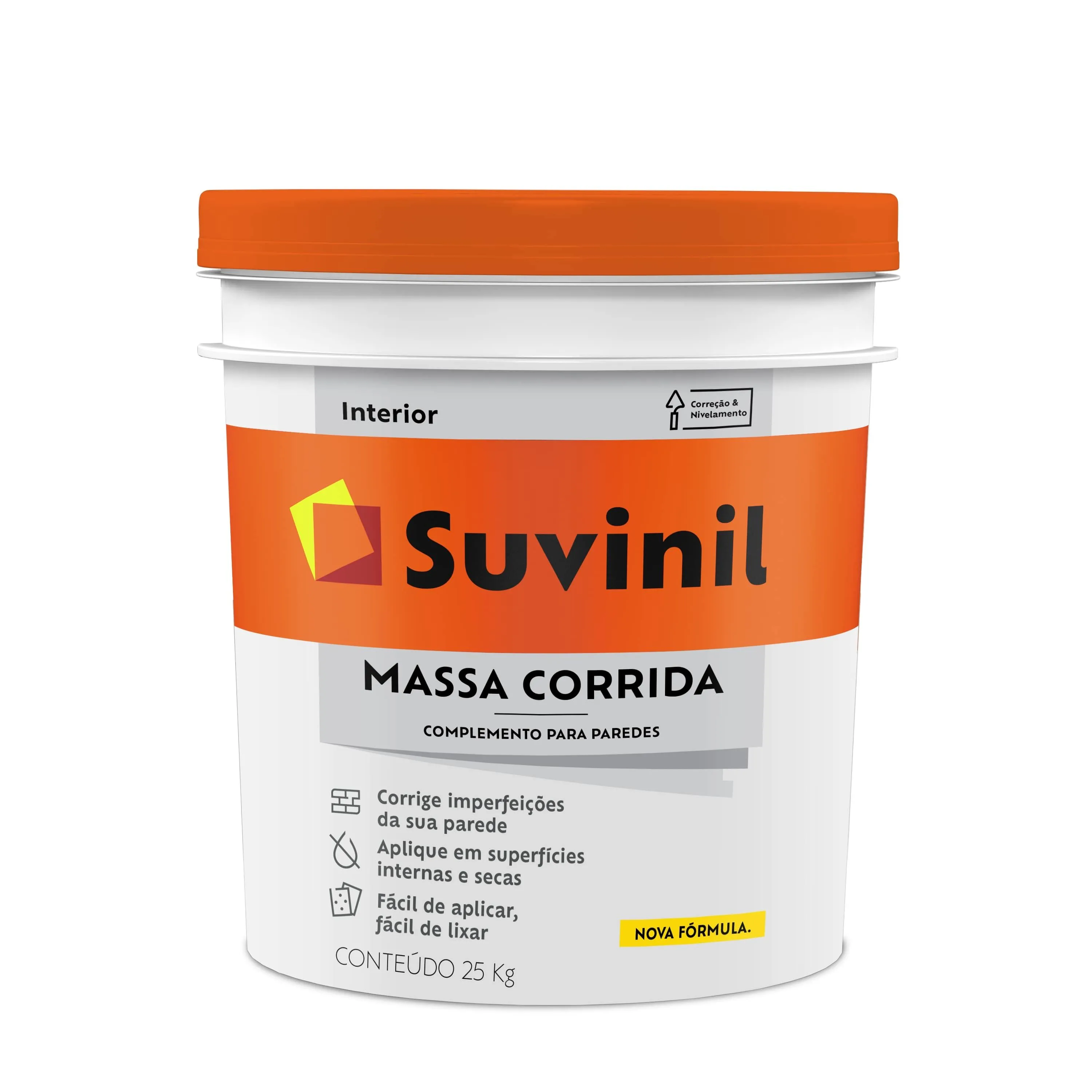 MASSA CORRIDA BALDE 25KG SUVINIL
