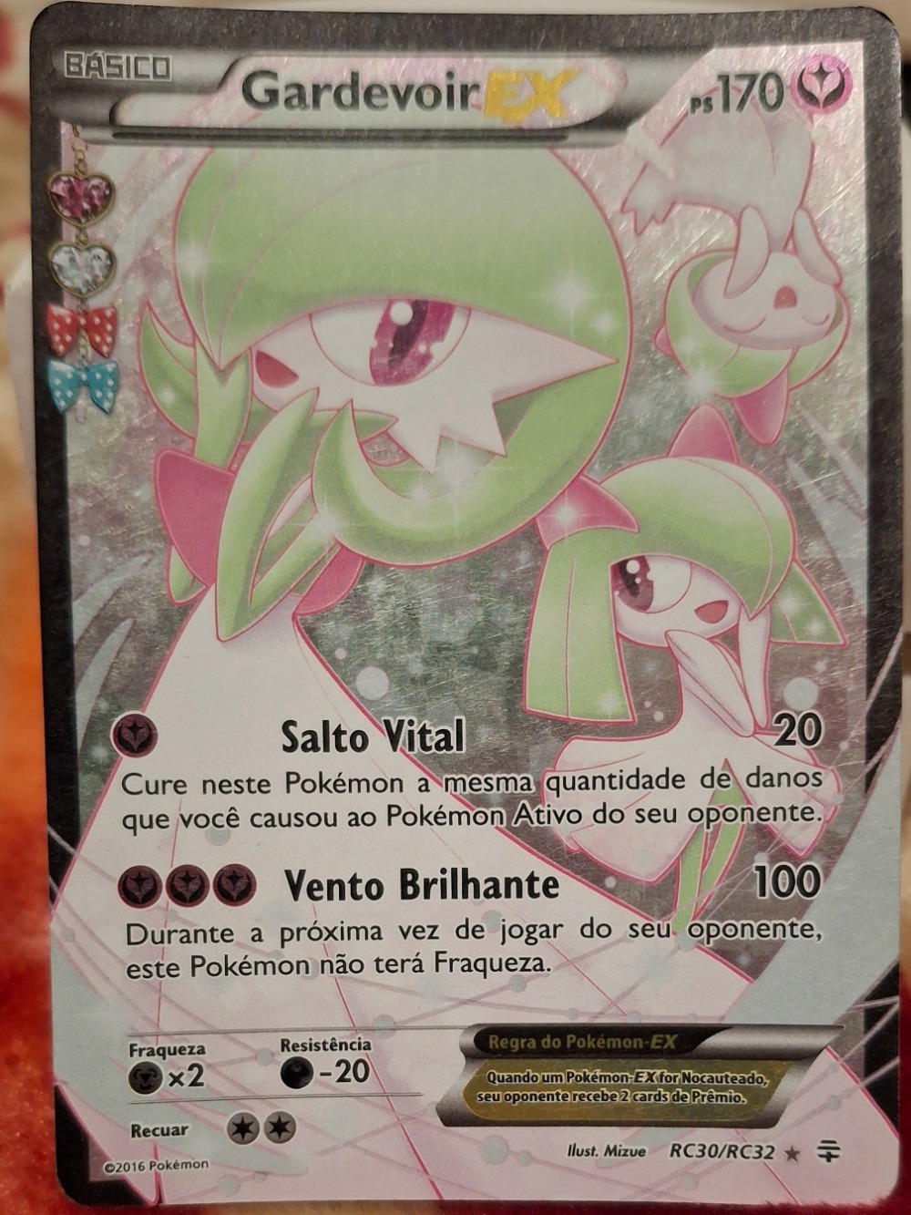 Gardevoir-EX (RC30/RC32) Gerações Pokémon TCG — Lightly Played, Usado