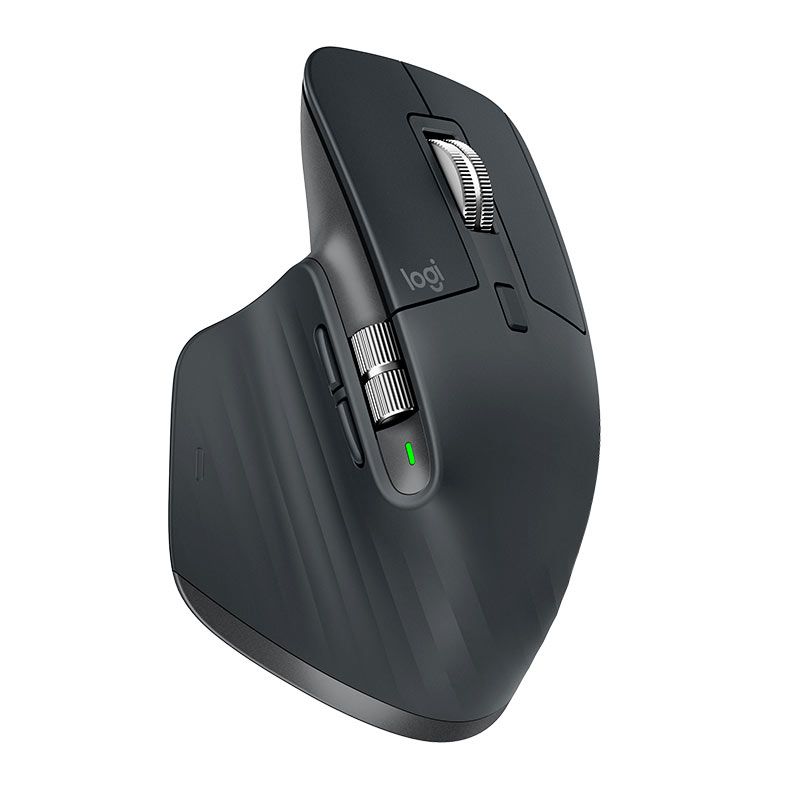Foto 2 de Mouse Logitech MX Master 3S, 8000DPI, 6 Botoes, Grafite, 910-006561
