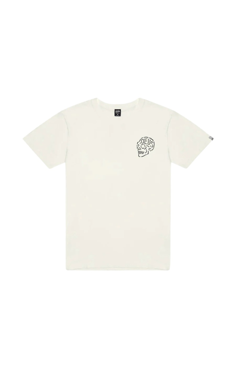 Camiseta Deus Ex Machina Regular Fit Venice Skull White — G / XG, Novo