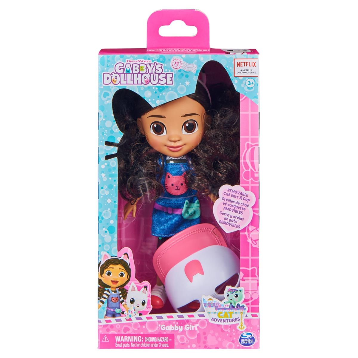 Boneca Gabby De 20Cm Com Boné - Gabby'S Dollhouse