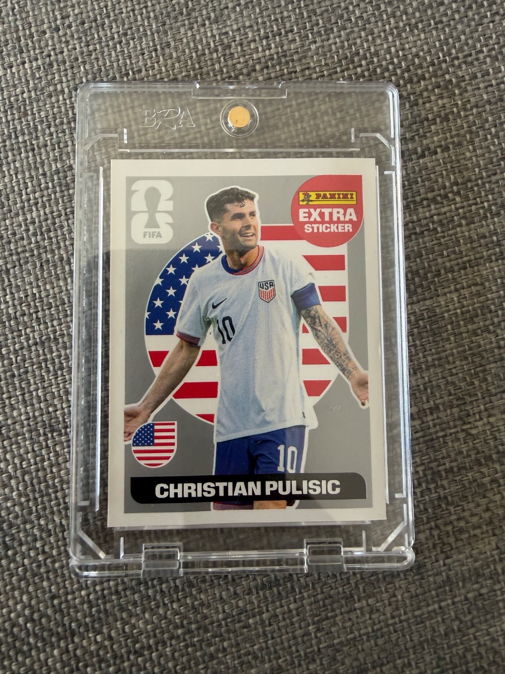 Figurinha Panini Christian Pulisic Legend Prata FIFA World Cup 2026 — Único, Novo