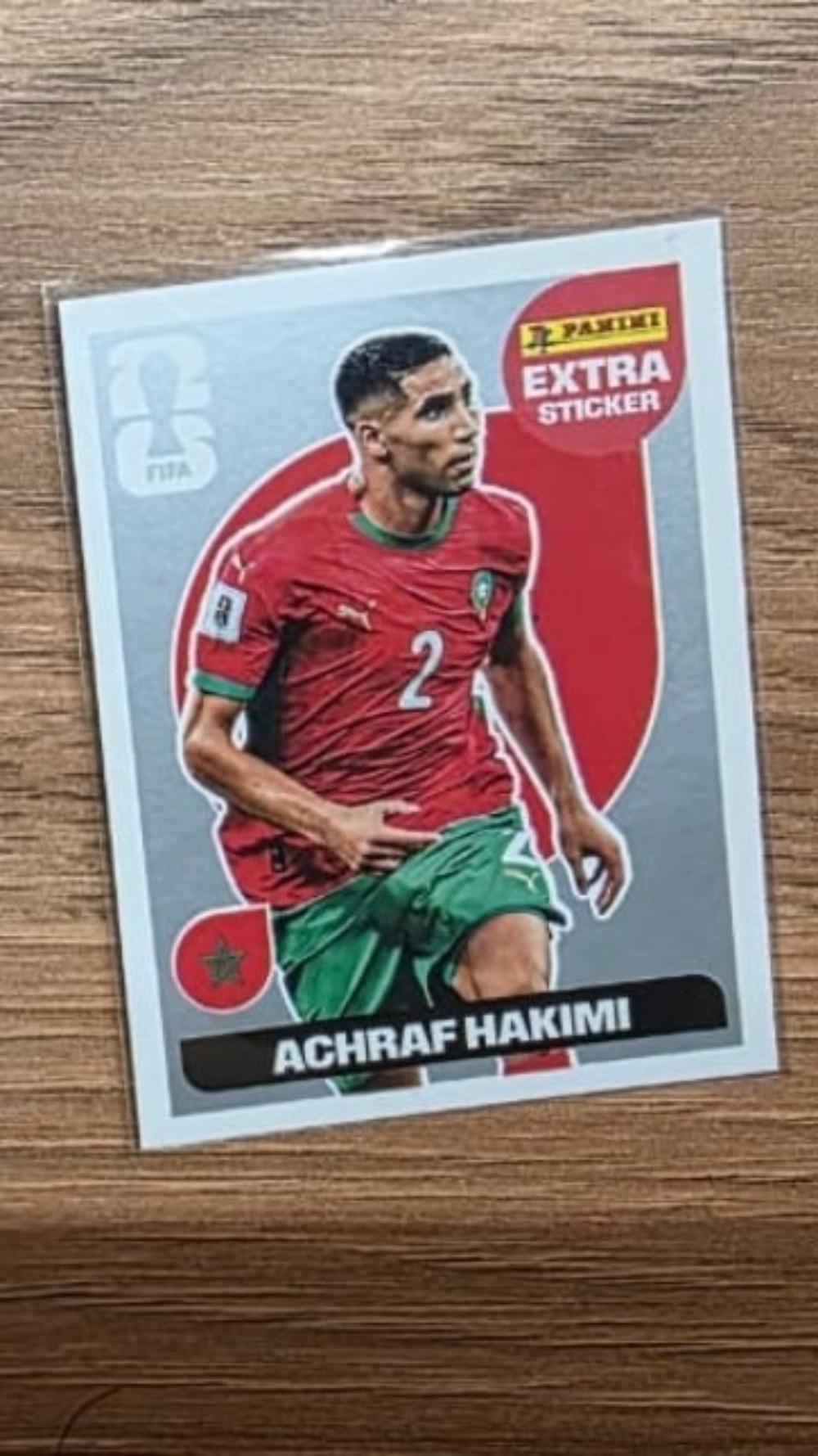 Figurinha Panini Achraf Hakimi Legend Prata FIFA World Cup 2026 — Único, Novo