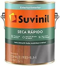ESMALTE PR COR E PROT BASE AGUA BRIL PT 3,6L SUVINIL
