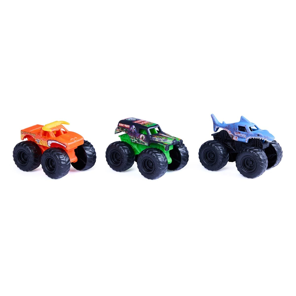 Foto 3 de 3 Mini Carrinhos Escala 1:72 Mud Reveal - Monster Jam