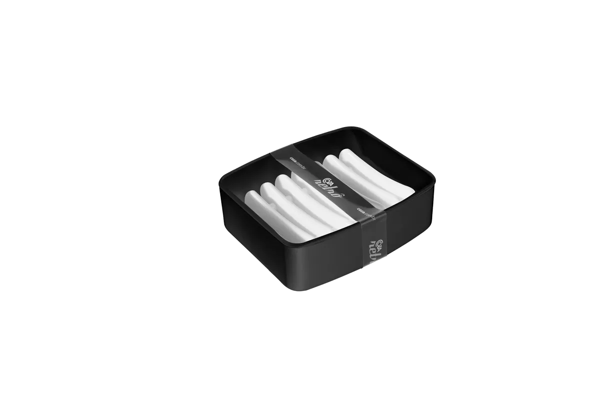 SABONETEIRA SPLASH PRETO - BRINOX