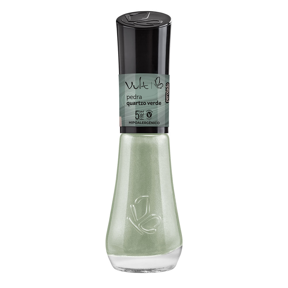 Esmalte Cremoso Vult Pedras Energéticas — Quartzo-verde