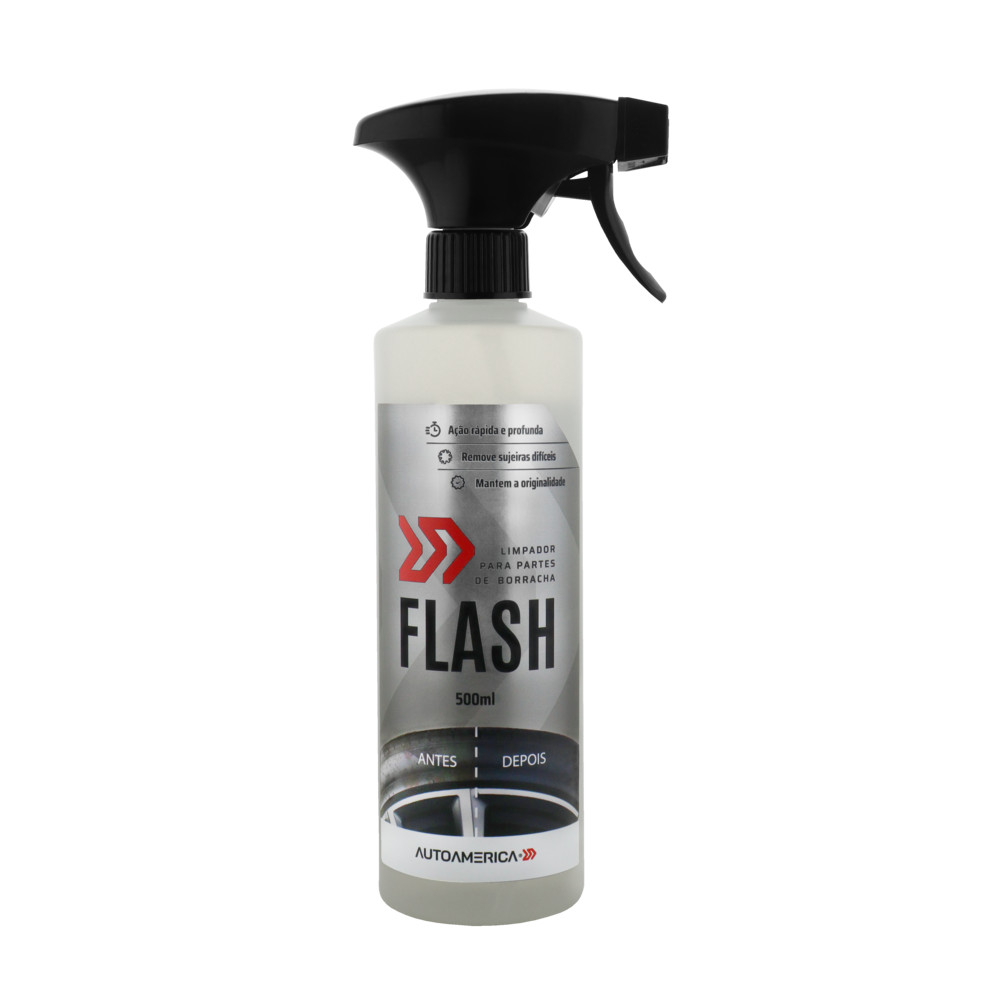 Flash Limpador de Pneus e Borrachas Autoamerica 500ml