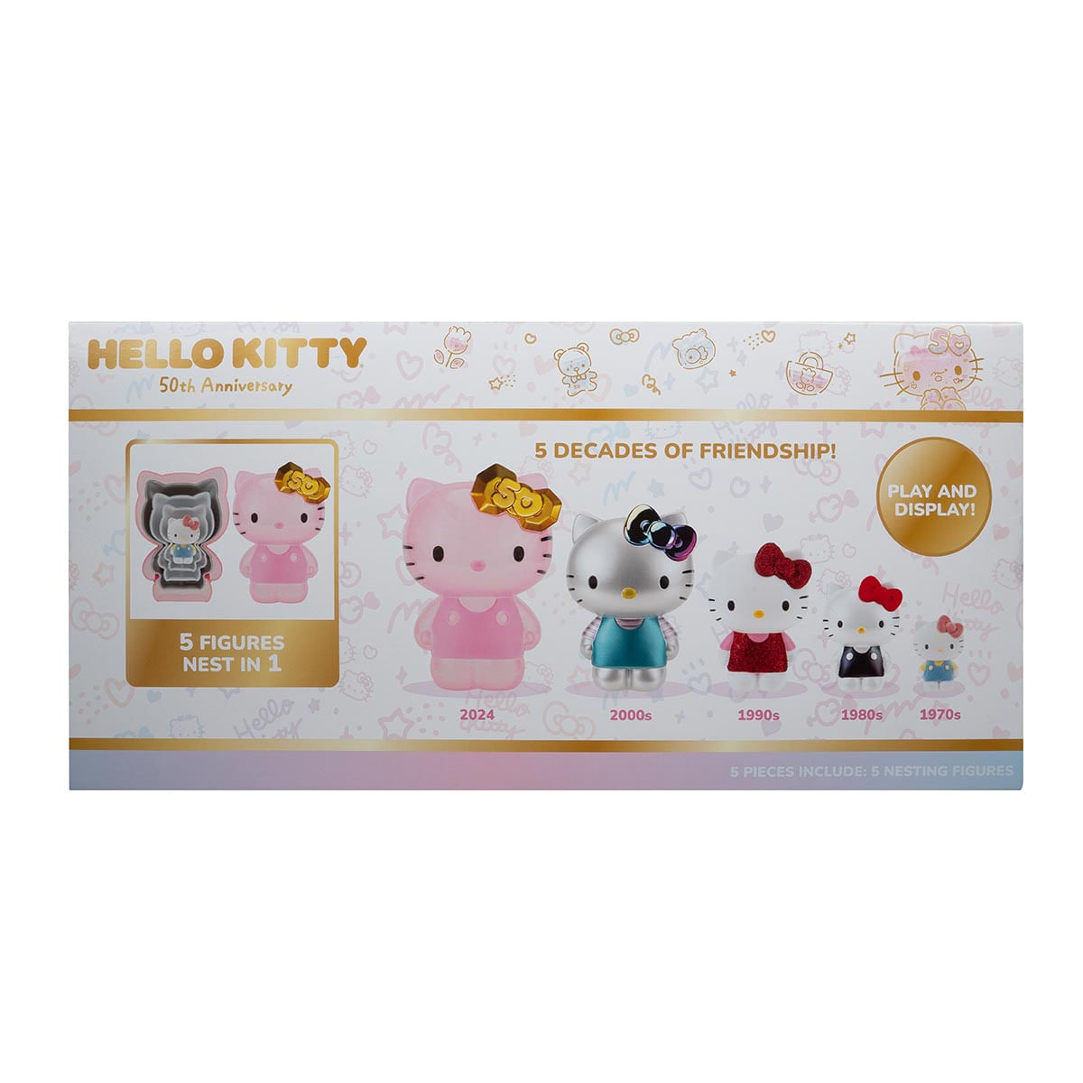 Foto 4 de 5 Bonecas Hello Kitty Coleção Especial De 50 Anos