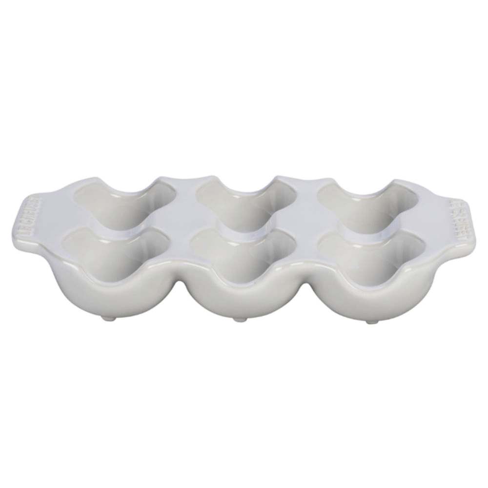 Bandeja De Ovos Branca 6 Unidades - Le Creuset
