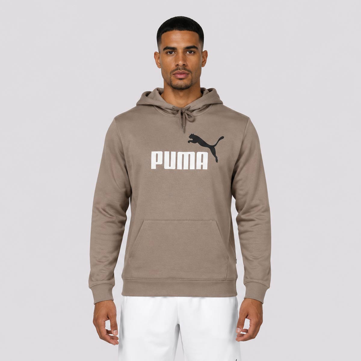 Moletom Puma Ess 2 Color No.1 Logo FL Marrom