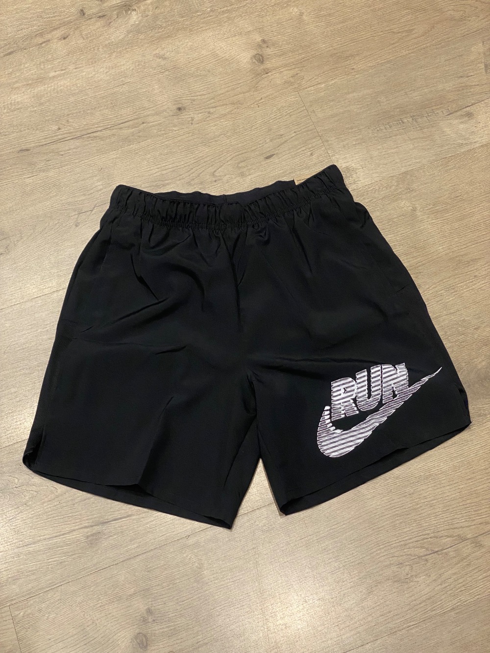 Short Nike Dri-FIT Brief-Lined Running Black — P / M / G / XG, Novo