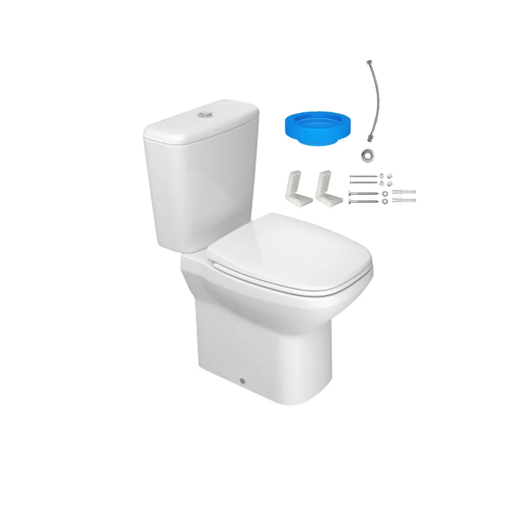 KP.380.17 KIT COMPLETO BACIA C/CAIXA ACOPLADA FLEX BR DECA