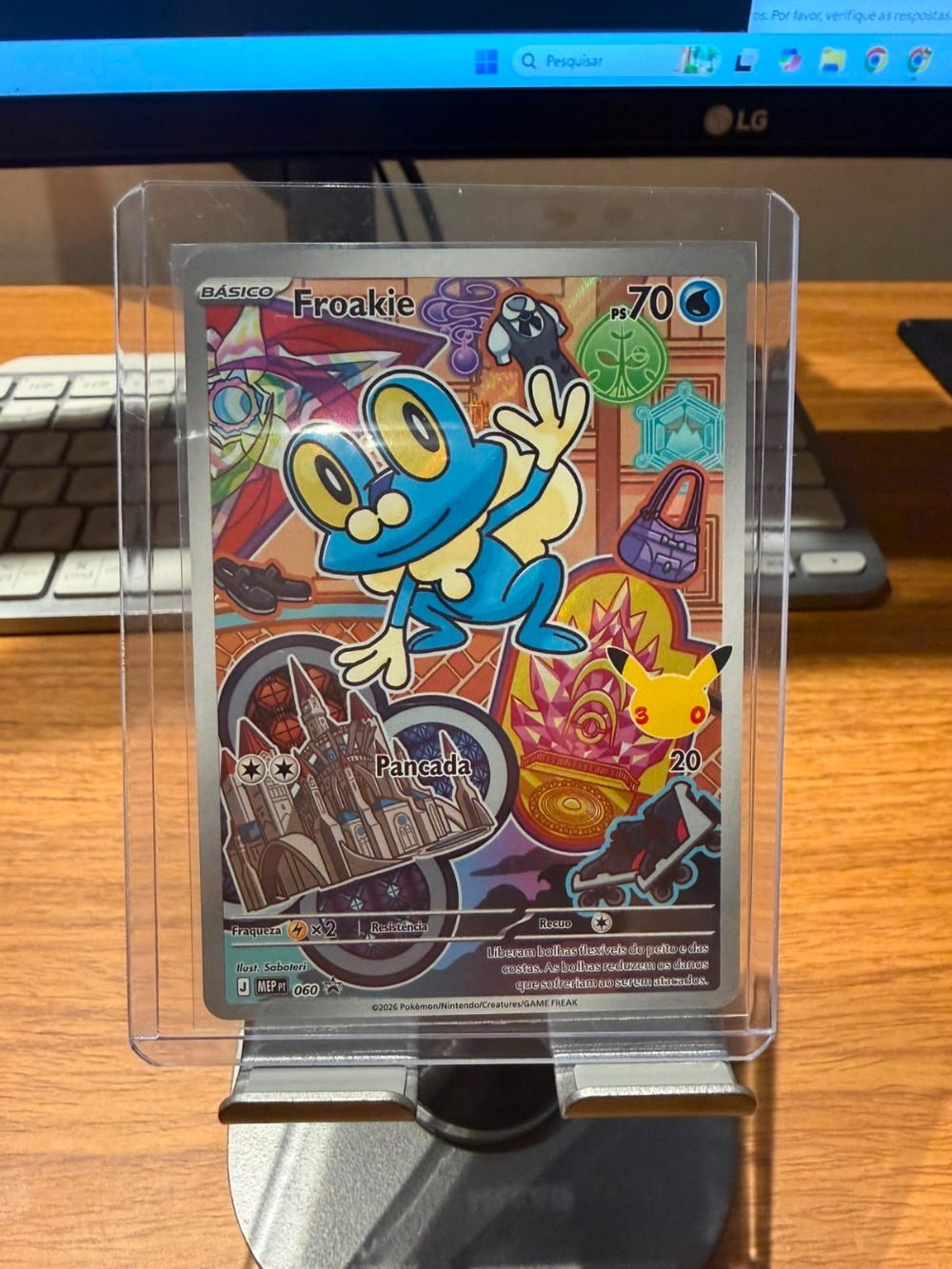 Froakie (60) Mega Promos Pokémon TCG — Near Mint, Novo