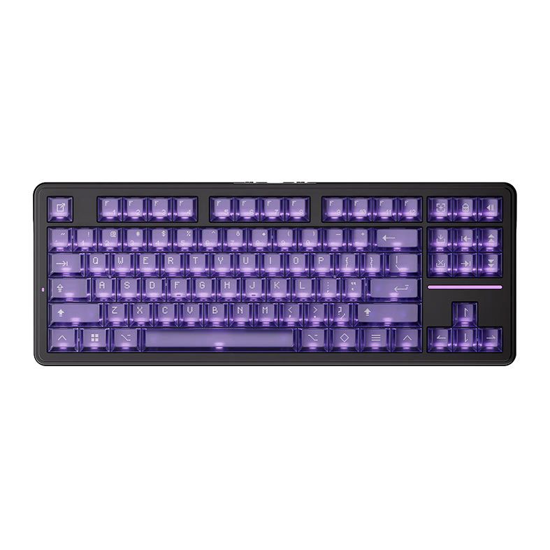 Teclado Mecanico ATK Gear A87 Pro, ARGB, Wireless, Shadow Purple, A87-PRO-SDP