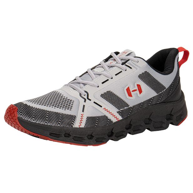 Tênis Masculino Host H26900 CINZA/VERMELHO 38