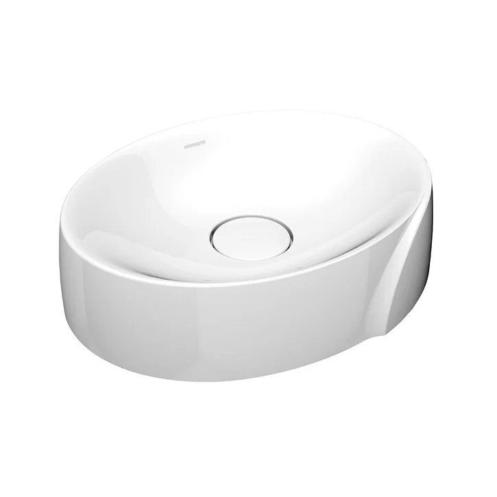 OA-03 CUBA DE APOIO OVAL BRANCO - 7713046