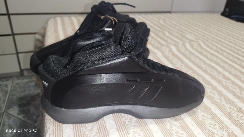 Foto 3 de adidas Crazy 1 Core Black Carbon — 40, Novo