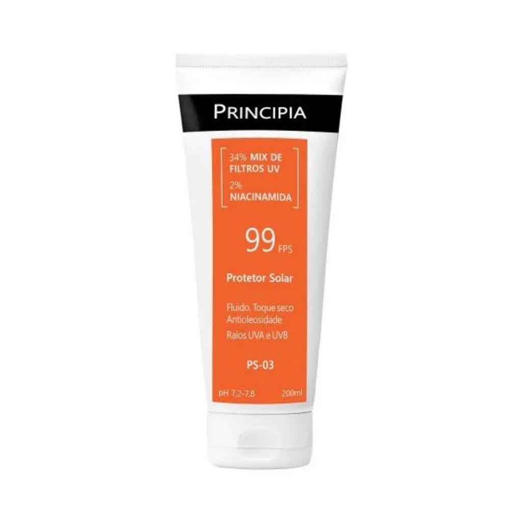 Protetor Solar Principia PS-03 FPS99 Com 200ml