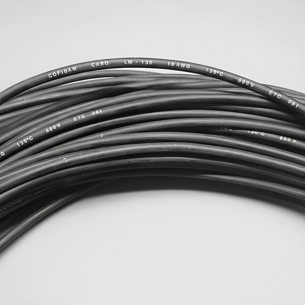 Foto 3 de Cabo 18 Awg 130°C 600v - 10 Metros Cofibam