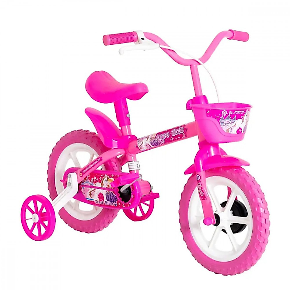 Bicicleta TK3 Track Arco Iris Infantil Aro 12