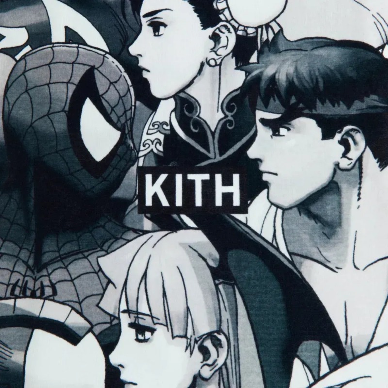 Foto 2 de Marvel vs. Capcom x Kith Toalha Printed Black — Único, Novo