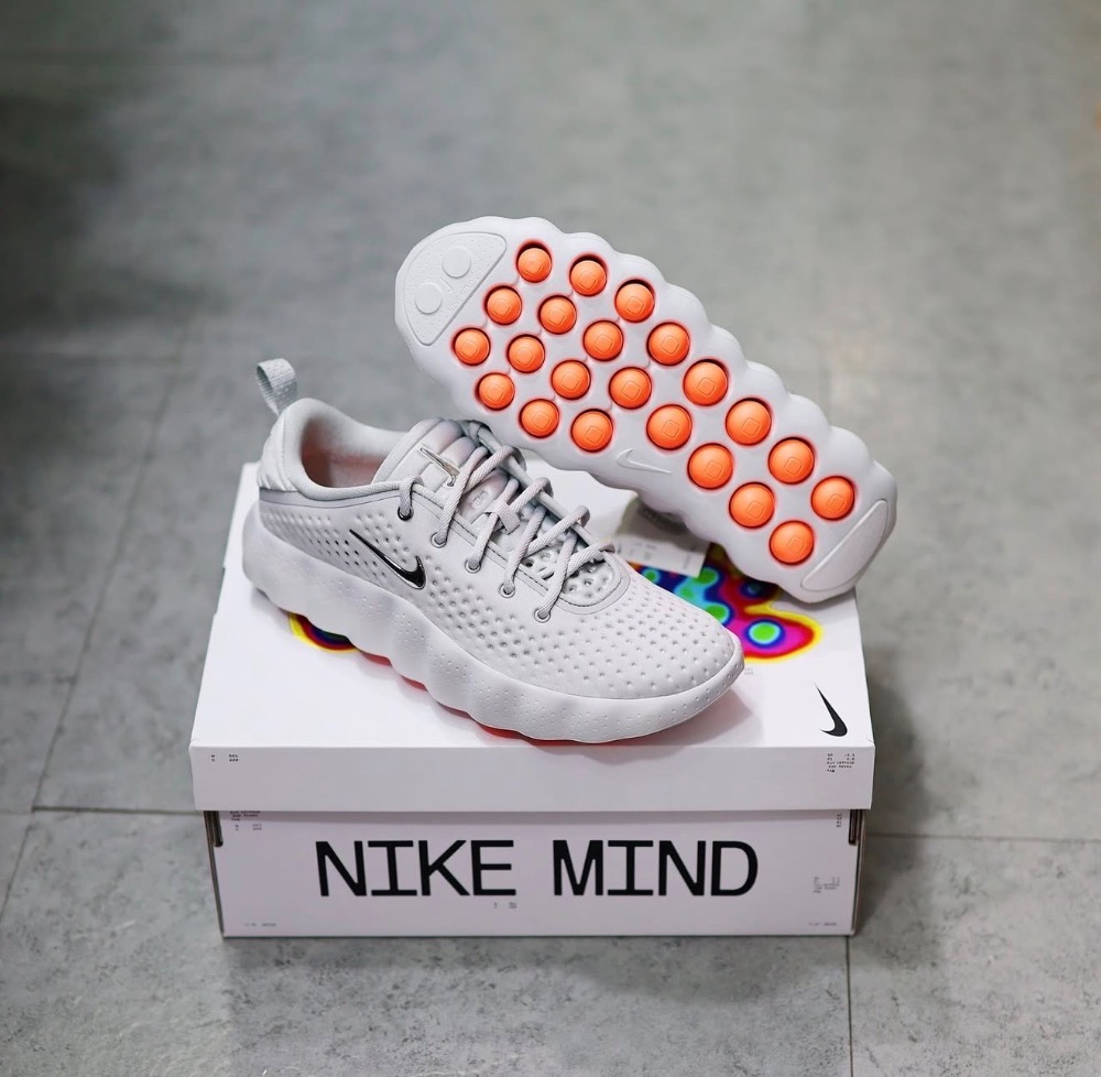Nike Mind 002 Light Smoke Grey Feminino — 44, Novo