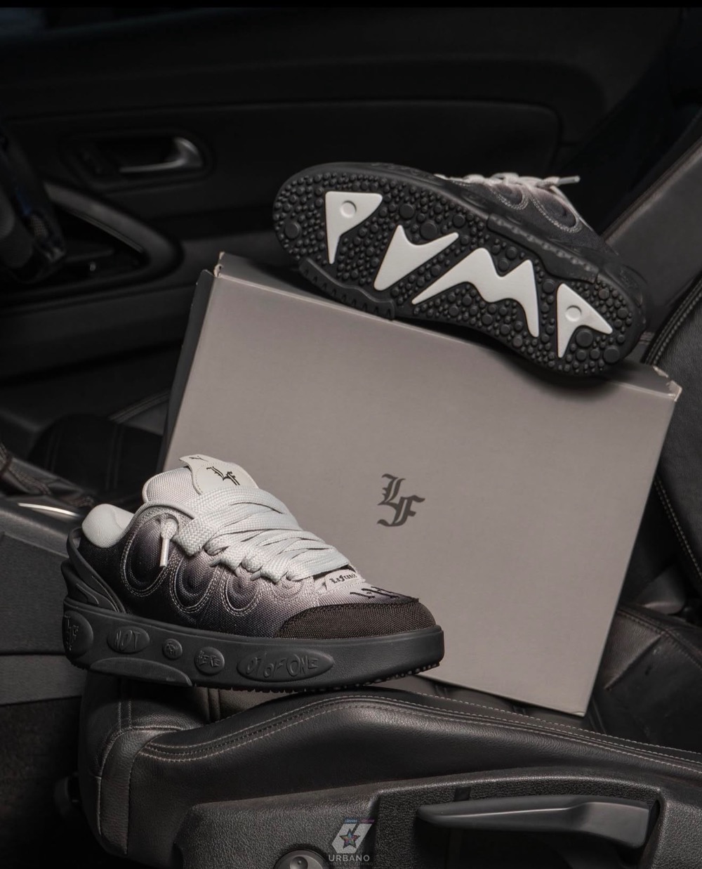 Lamelo Ball x Puma LaFrancé Gradient Cool Dark Gray — 38, Novo
