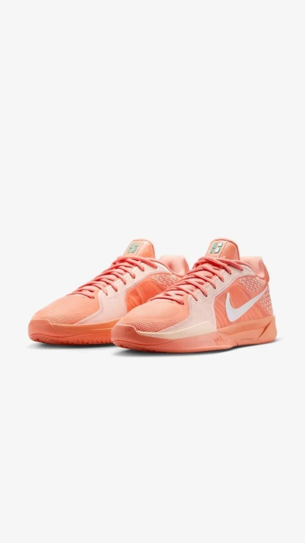 Nike Sabrina 2 Activate Apricot Agate Light Bone Washed Coral — 37 / 38 / 43 / 44, Novo