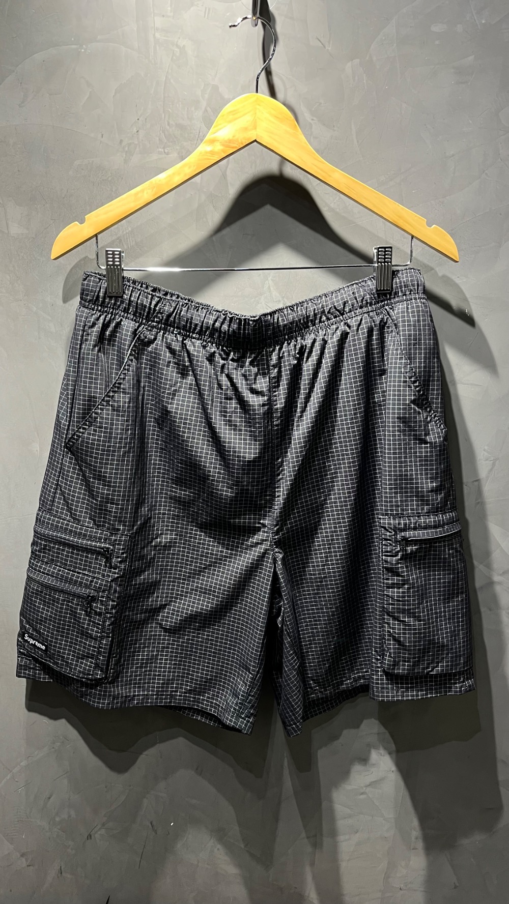 Bermuda Supreme Ripstop Cargo Water Short Black SS26-W12 — P, Novo