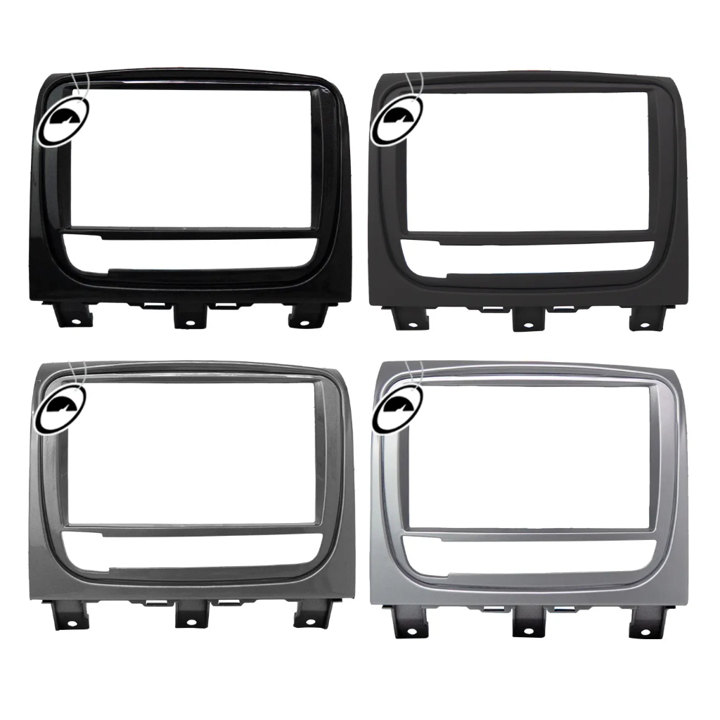 Moldura Painel 2 Din Fiat Palio Weekend Siena EL Strada Adventure