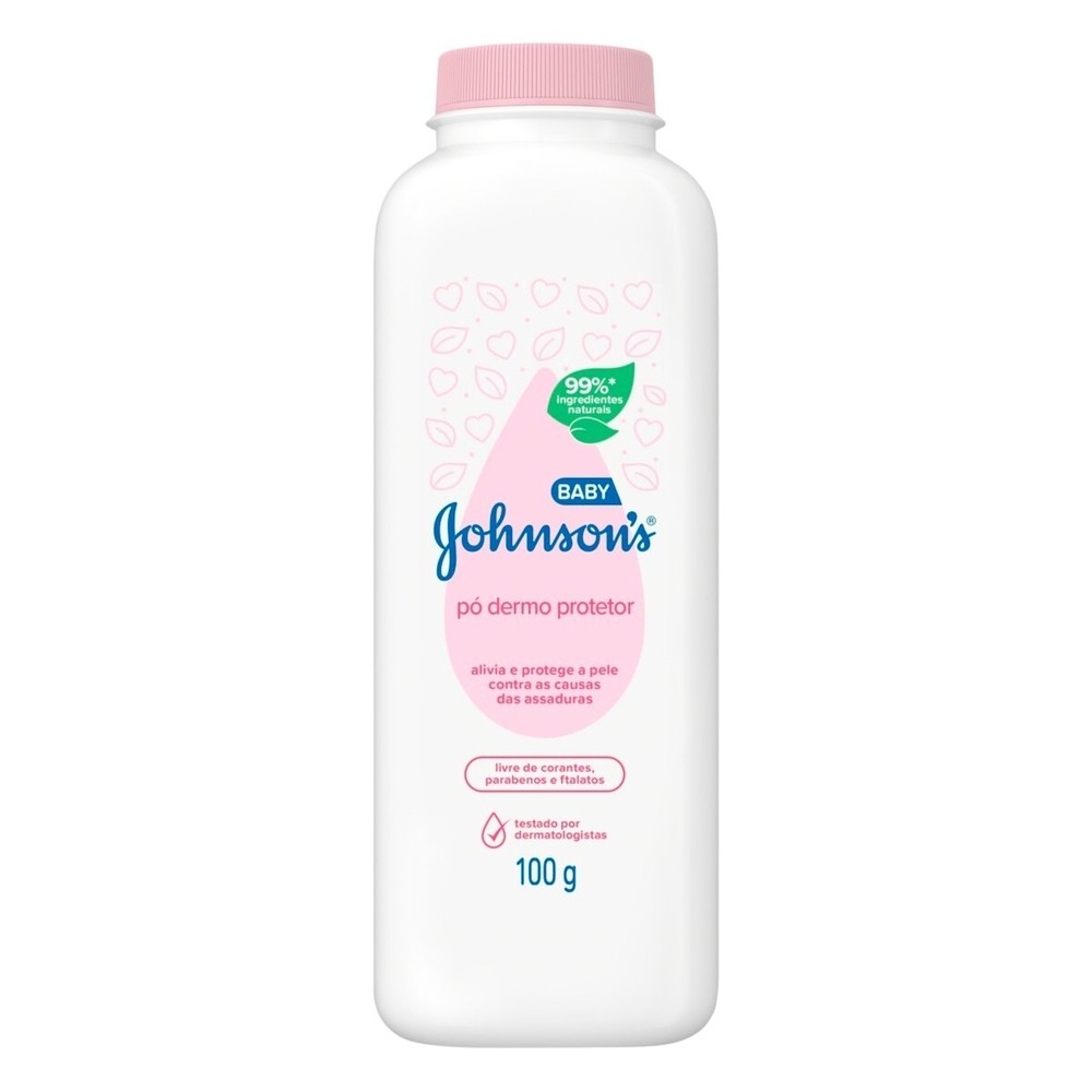 Talco Dermo Protetor Johnson's Baby 100g