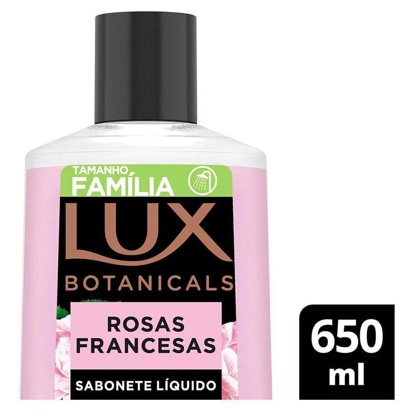 Foto 2 de Sabonete Líquido Lux Botanicals Rosas Francesas 650ml