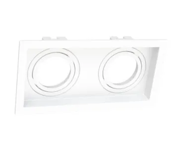 SPOT EMBUTIDO MR16 DUPLO RECUADO BR MOON