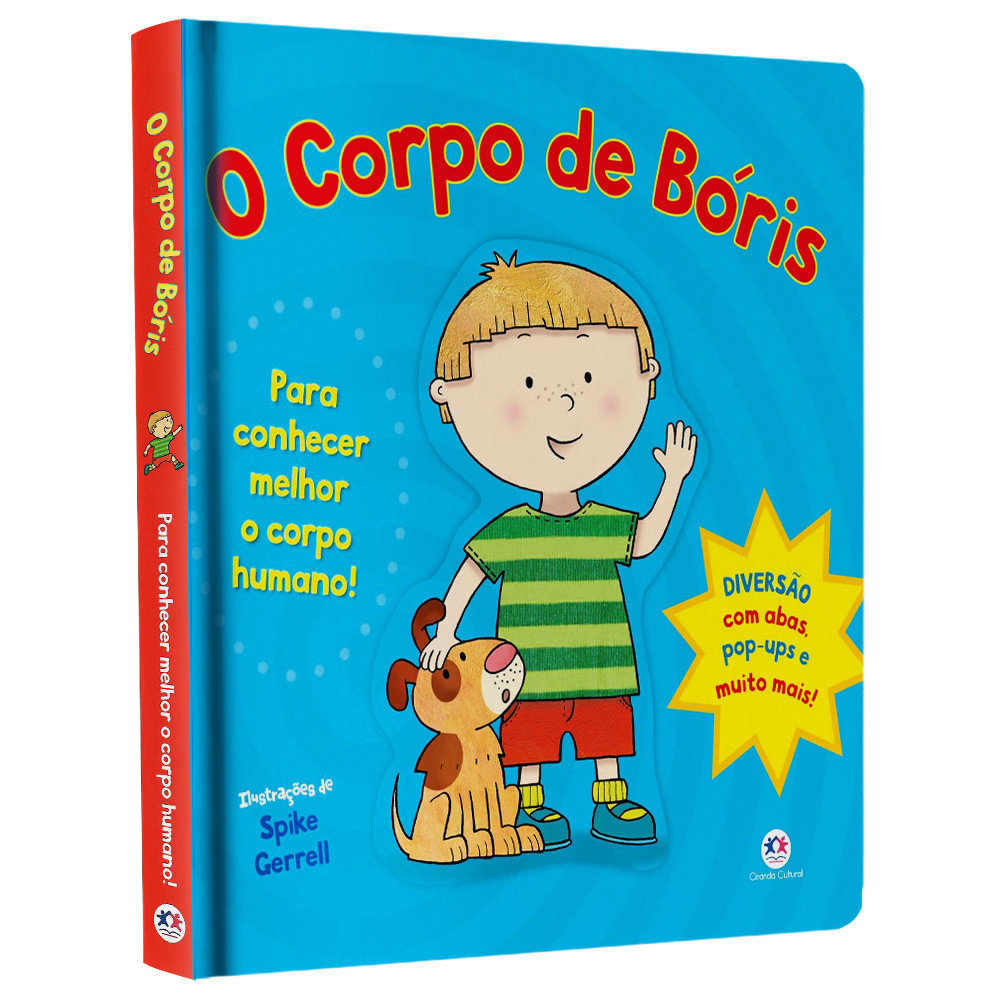 Livro O Corpo de Bóris | Diversão com Abas. Pop-Ups e Muito Mais