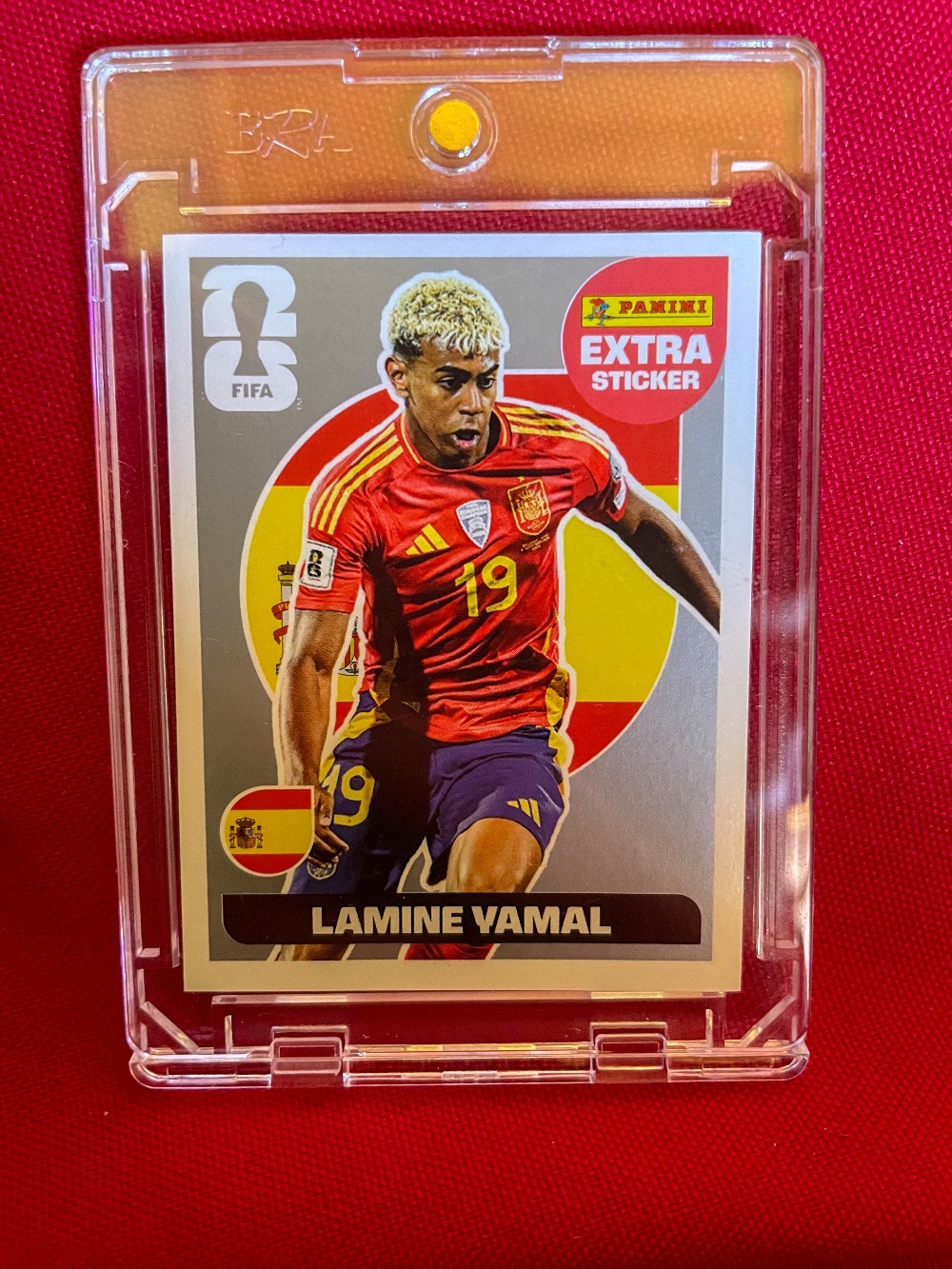 Figurinha Panini Lamine Yamal Legend Prata FIFA World Cup 2026 — Near Mint, Novo