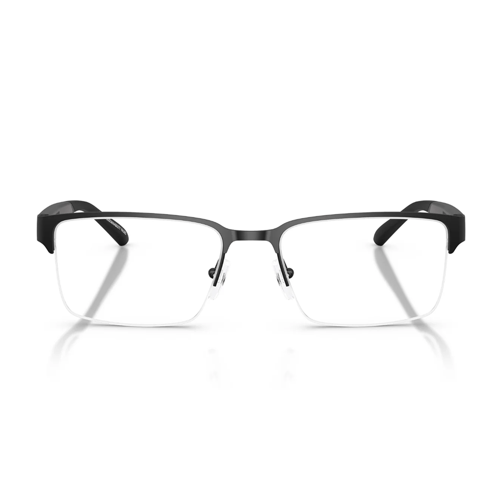 Armação para Óculos de Grau Masculina Armani Exchange AX1075 6000 Preto e Cinza