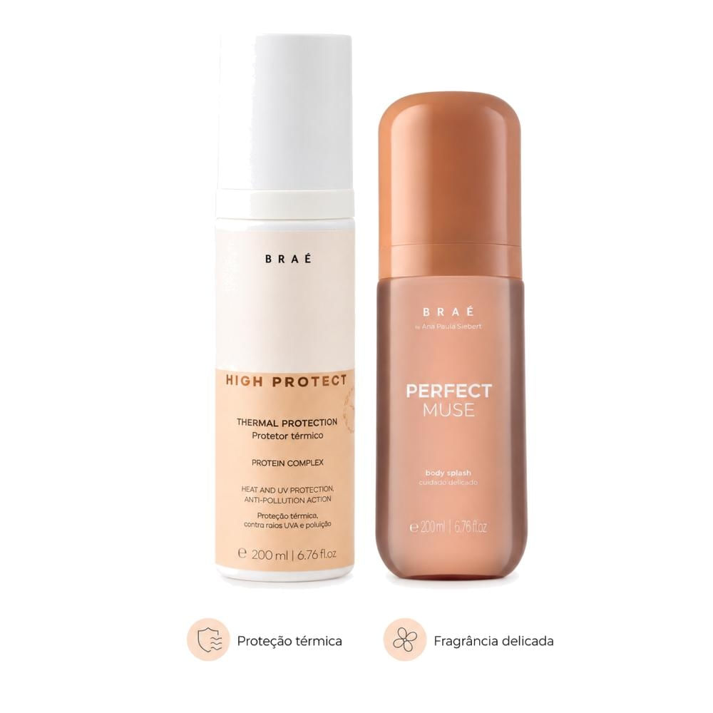 Kit High Protect + body splash Perfect Muse