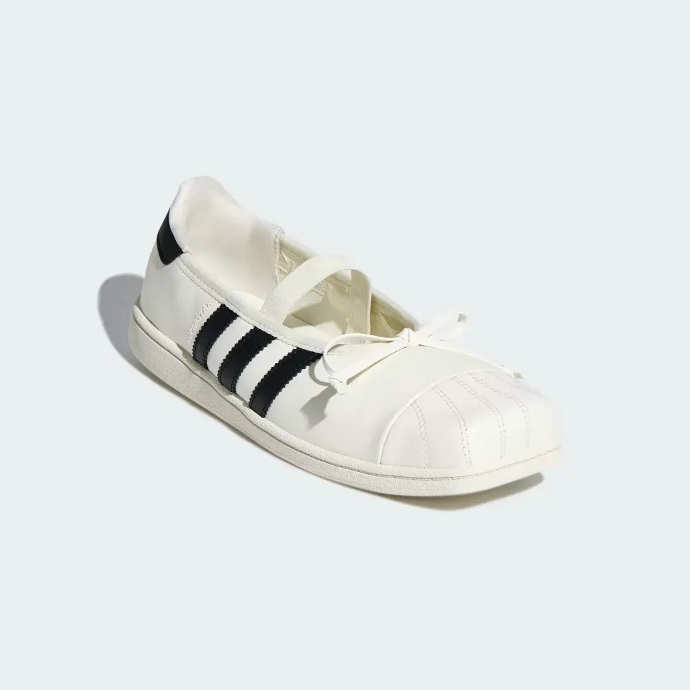JENNIE x adidas Superstar SQ Ballet Off White Core Black — 34 / 35 / 36 / 37 / 38 / 39, Novo