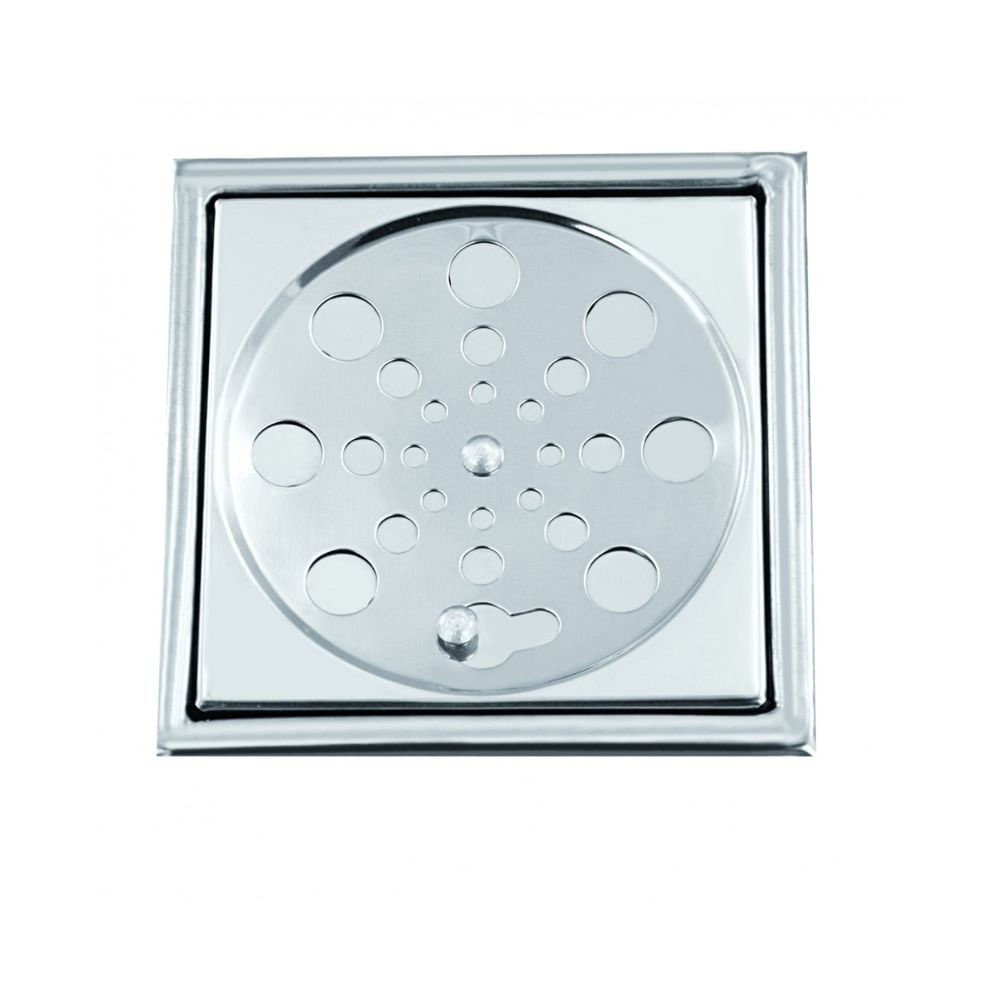 Grelha Quadrada de Inox com Caixilho e Fecho 15cm Esteves VAD282