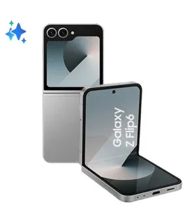 Smartphone Samsung Galaxy Z Flip6 5G 512GB Cinza 12GB RAM Tela 6,7" 3,4" Câm. Traseira 50 MP + 12 MP Frontal 10 MP AI