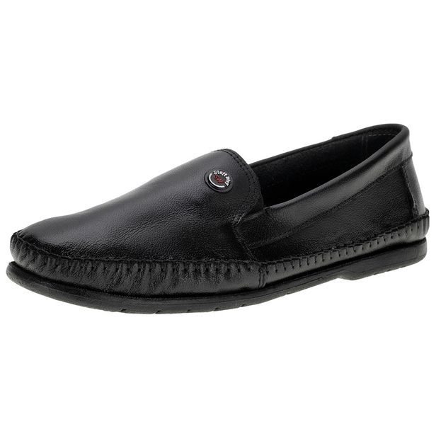 Mocassim Masculino Steffi Way - 100 PRETO 02 39