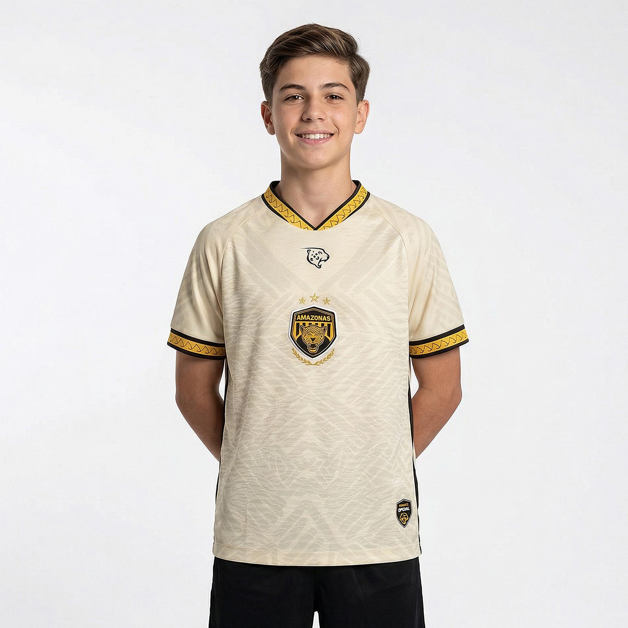 Camisa Onça Amazonas Povos Originários 2025 Juvenil