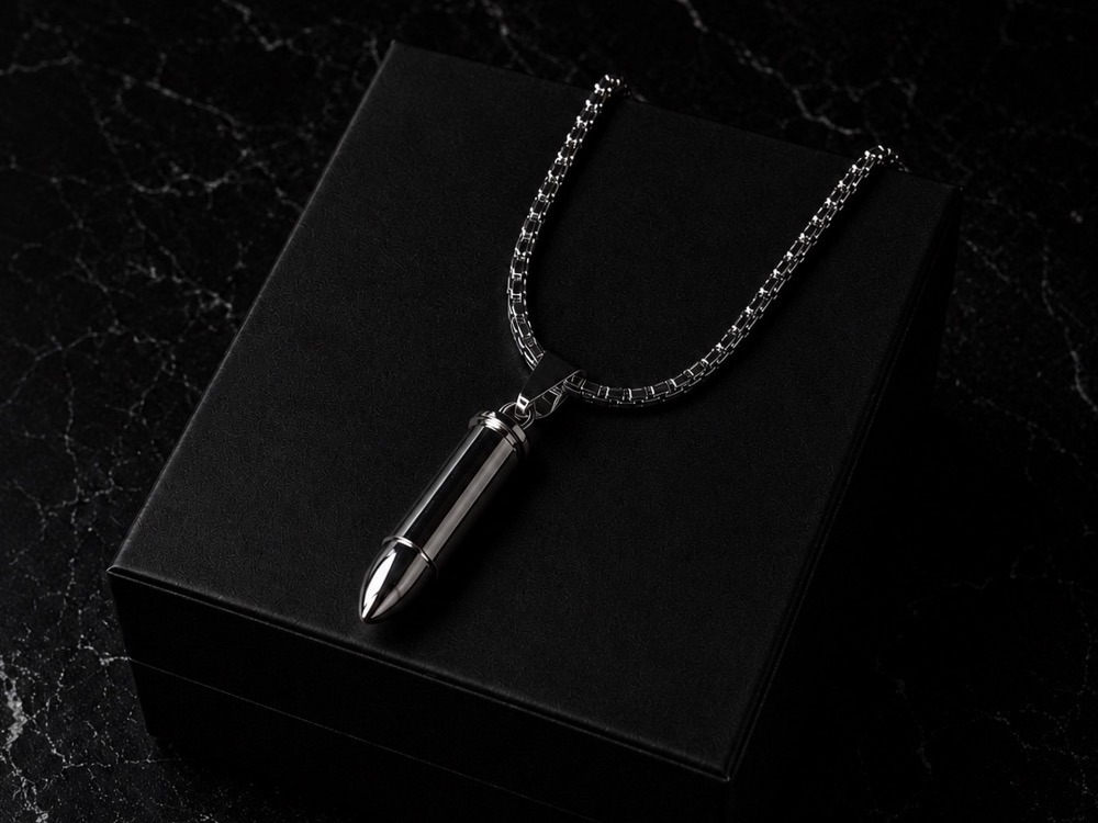 Corrente Casa Cinza Brasil Lab Bullet — Único, Novo